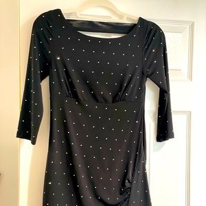 Mini black cocktail dress by Express